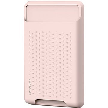 AhaStyle silikonová magsafe peněženka pro Apple iPhone růžová (PT133-Pink)