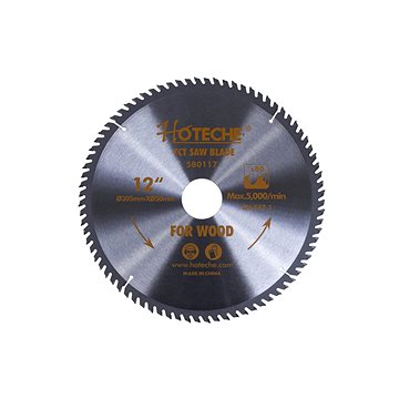 Hoteche Pilový kotouč na dřevo 305 mm, 80 zubů - HT580117 (HT580117)