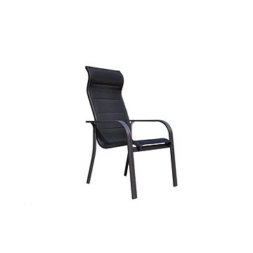 DIMENZA Židle zahradní VADUZ, černá (8592280010135)