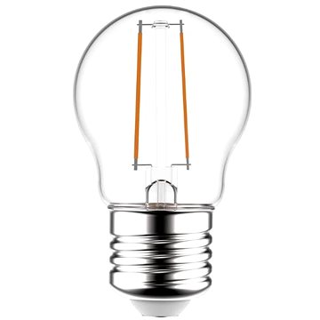 AVIDE Prémiová retro LED žárovka E27 2,5W 250lm G45 teplá, filament, ekv. 25W, 3 roky (ABLFMG27WW-2.5W)