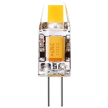 AVIDE Prémiová LED žárovka G4 1,2W 90lm 12V, extra teplá, ÚZKÁ 9,6mm, ekv. 10W, 3 roky (ABCG4EW-1.2W)