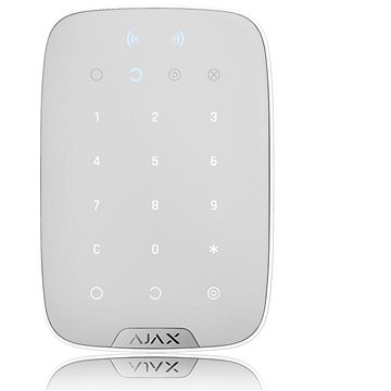 Ajax KeyPad Plus white (26078) (AJAX26078)