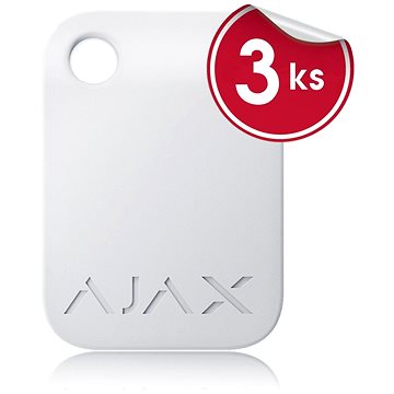 Ajax Tag white 3ks (23526) (AJAX23526)