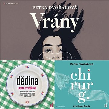 Balíček audioknih Petry Dvořákové za výhodnou cenu