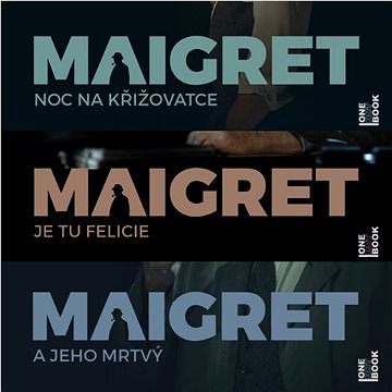 Balíček audioknih detektivní příběhy komisaře Maigreta 1 za výhodnou cenu
