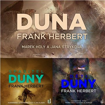 Balíček audioknih ze sci-fi série DUNA za výhodnou cenu