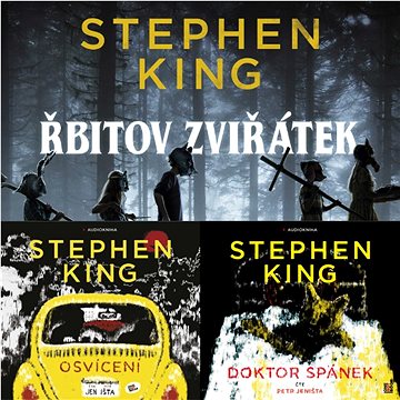 Balíček audioknih klasik od Stephena Kinga za výhodnou cenu