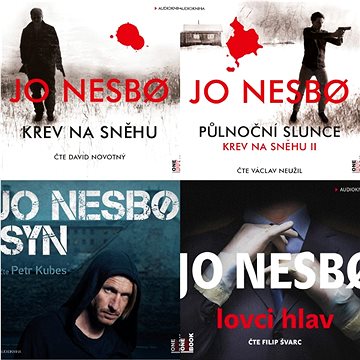 Balíček audioknih oblíbených detektivek od Jo Nesbo za výhodnou cenu