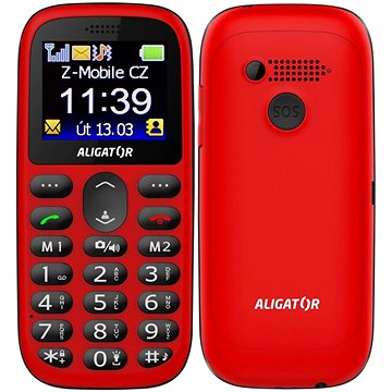 Aligator A510 Senior červená (A510RB)