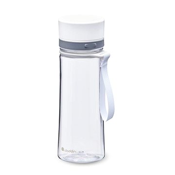 ALADDIN AVEO láhev na vodu 350 ml Clear & White (10-01101-114)