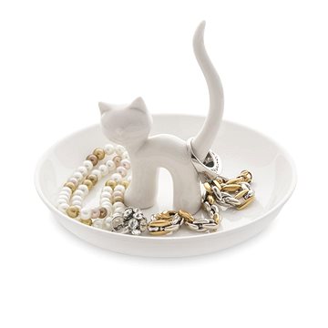 Balvi Miska na šperky Kočka XL 26437, porcelán, v.12,5 cm (26437)