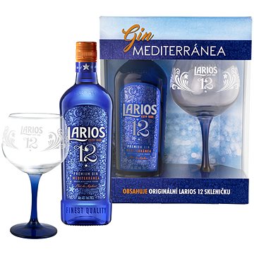 Larios 12 Premium Gin 0,7l 40% + 1x sklo GB (8594005020894)