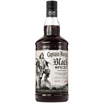 Captain Morgan Black Spiced 1l 40 % (5000281034980)