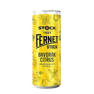 Fernet Stock Bavorák Citrus 0,25l 6% (8594005023185)