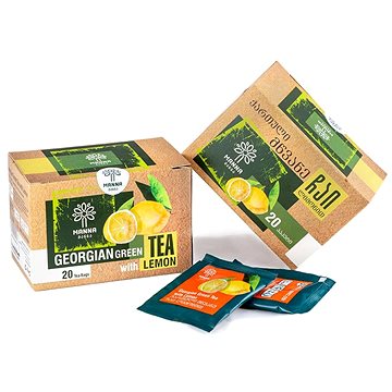 Manna gruzínský Zelený čaj s citrónem 20ks (22521483)
