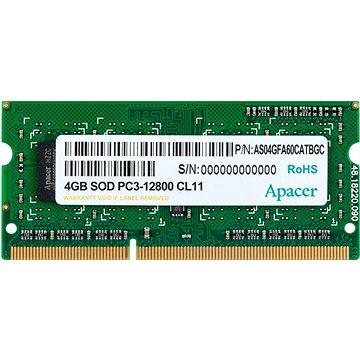 Apacer SO-DIMM 4GB DDR3 1600MHz CL11 (AS04GFA60CATBGC)