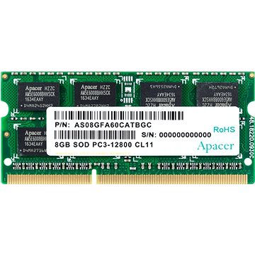 Apacer SO-DIMM 8GB DDR3L 1600MHz CL11 (DV.08G2K.KAM)