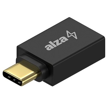 AlzaPower OTG USB-C (M) na USB-A 3.0 (F) černá (APW-ADTCUA01B)