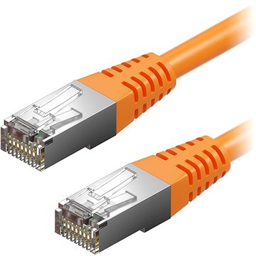 AlzaPower Patch CAT5E FTP 5m oranžový (APW-CBP5EF0050E)