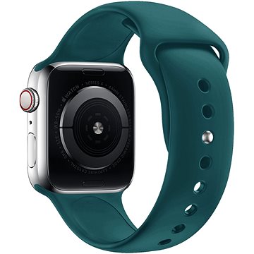 Eternico Essential pro Apple Watch 42mm / 44mm / 45mm / Ultra 49mm deep green velikost M-L (APW-AWESDGL-42)