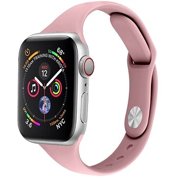 Eternico Essential Thin pro Apple Watch 42mm / 44mm / 45mm / Ultra 49mm vintage pink velikost S-M (APW-AWETVPS-42)