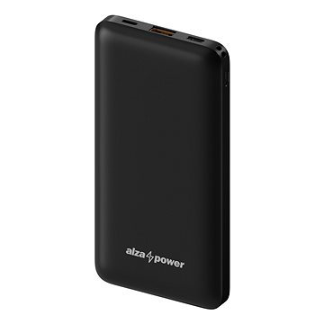 AlzaPower Thunder 10000mAh Fast Charge + PD3.0 černá (APW-PBT10QCB)