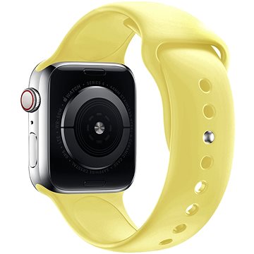 Eternico Essential pro Apple Watch 42mm / 44mm / 45mm / Ultra 49mm sandy yellow velikost M-L (APW-AWESSYL-42)