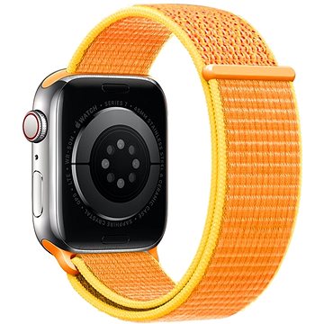 Eternico Airy pro Apple Watch 38mm / 40mm / 41mm Carrot Orange and Yellow edge (AET-AWAY-CaOrY-38)