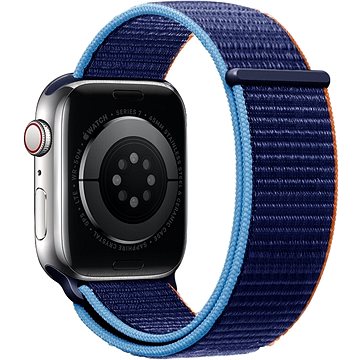 Eternico Airy pro Apple Watch 42mm / 44mm / 45mm / Ultra 49mm Thunder Blue and Blue edge (AET-AWAY-ThBlB-42)