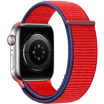 Eternico Airy pro Apple Watch 42mm / 44mm / 45mm / Ultra 49mm Chilly Red and Blue edge (AET-AWAY-ChReB-42)