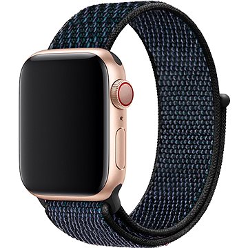 Eternico Airy pro Apple Watch 38mm / 40mm / 41mm Evening Blue And blue edge (AET-AWAY-PuAnA-38)