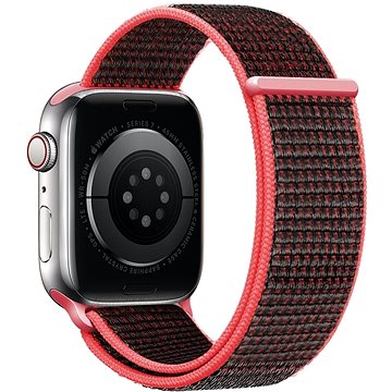 Eternico Airy pro Apple Watch 42mm / 44mm / 45mm / Ultra 49mm Rustic Red and Red edge (AET-AWAY-RuReR-42)