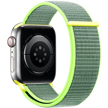 Eternico Airy pro Apple Watch 42mm / 44mm / 45mm / Ultra 49mm Green Gray and Green edge (AET-AWAY-GrGrG-42)