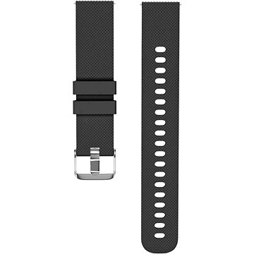 Eternico Essential with Metal Buckle Universal Quick Release 18mm Solid Black (AET-QR18EMB-SoBl)