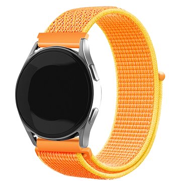 Eternico Airy Universal Quick Release 20mm Carrot Orange and Yellow edge (AET-UN20AY-CaOrY)