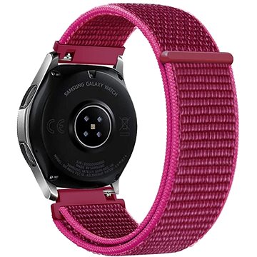 Eternico Airy Universal Quick Release 22mm Beet Red and Pink edge (AET-UN22AY-BeReP)