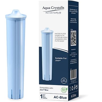 Aqua Crystalis AC-BLUE pro kávovary JURA (Náhrada filtru Claris Blue) (AC-BLUE)