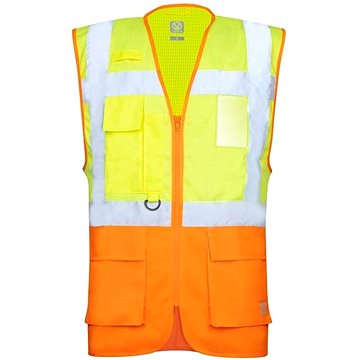 Ardon Síťovaná manažerská vesta SIGNAL žluto-oranžová vel. XXL (H5928/XXL)