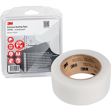 3M™ Extrémně těsnící lepící páska 4411N, 50mm x 5,5m, čírá (F8119)