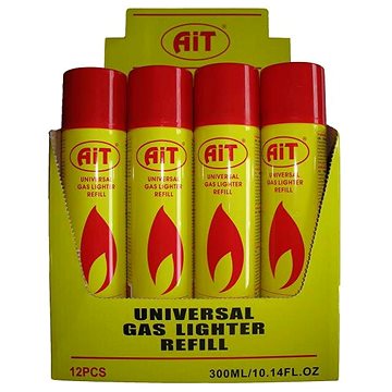 AiT plyn do zapalovačů, 300 ml - balení 12 ks (9150)