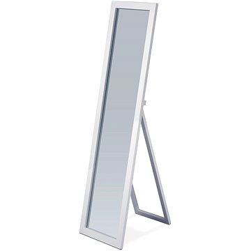 Stojací zrcadlo Balbus bílé (8591957689490)