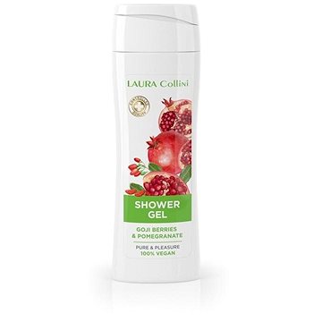 Laura Collini sprchový gel Goji berries & pomegranate 250ml, 100% VEGAN (45383)