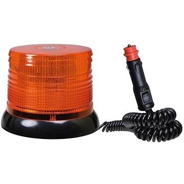 Maják oranžový 40 LED magnet - šroub 12/24V (UEU0671)