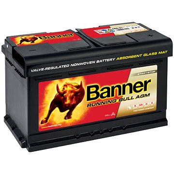 Banner Running Bull AGM 580 01, 80Ah, 12V (58001) (58001)
