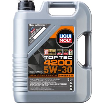 Liqui Moly Motorový olej Top Tec 4200 5W-30, 5 l (8973)