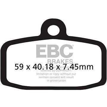 EBC Brzdové destičky FA612TT (FA612TT)