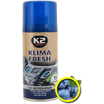 K2 Osvěžovač KLIMA FRESH 150 ml BLUEBERRY (5906534016447)