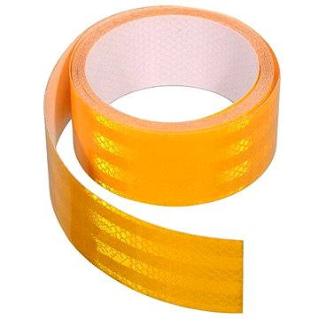 Samolepící páska reflexní 1m x 5cm žlutá (01538)