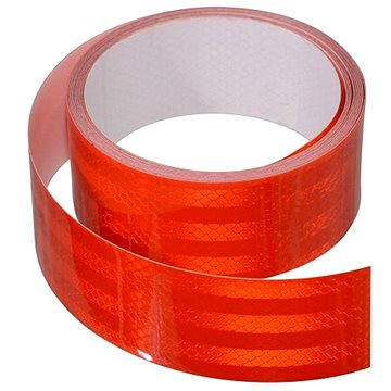 Samolepící páska reflexní 1m x 5cm červená (01540)