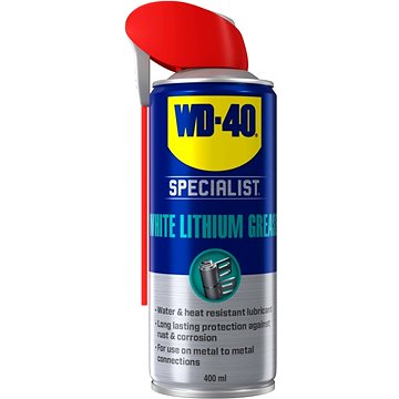 WD-40 Specialist Vysoce účinná bílá lithiová vazelína 400ml (WDS-50391)
